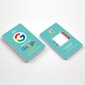 บัตรโซเชียลมีเดีย PVC บัตรรีวิวธุรกิจ NFC บัตรรีวิว Google NFC บัตรควบคุมการเข้าถึง RFID - Product Image 3