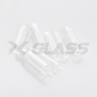 Embout filtrant en verre borosilicate de qualité alimentaire XY GLASS 12 mm, design Vortex, embouts en verre réutilisables personnalisés
