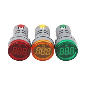 Mini AC 100A LED Indicator Light AC 0-100A Digital Ammeter <strong>Current</strong> <strong>Tester</strong> Meter Warning Accident Signal Indicator Light Panel - Product Image 3