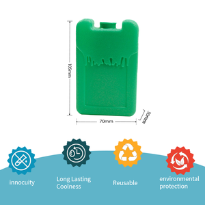 150ML थोक आइस कूलर ईंट पुन: प्रयोज्य जेल आइस फ्रीजर ईंट - Product Image 2