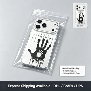 เคส TPU ใสลายพิมพ์ด้วยมือสีดำ <span class=keywords><strong>Death</strong></span> <span class=keywords><strong>stranding</strong></span> เคสโทรศัพท์แบบนิ่มกันกระแทกสำหรับ iPhone 17 16 15 14 13 PRO MAX - Product Image 5