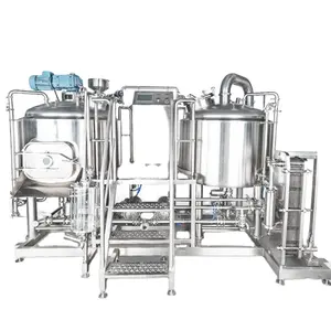 Tiantai linha de produção de cerveja 500l, equipamento de cerveja para fabricação de cerveja