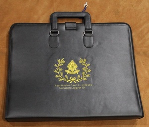 Funda rígida masónica de Freemason y funda suave. Funda de delantal masónico y Regalia. - Product Image 6