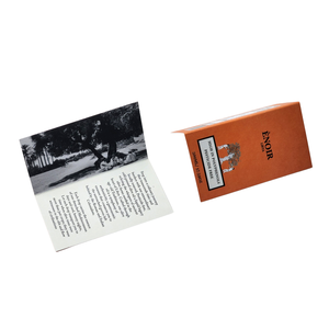 Carte de papier d'instruction de pliage de couleur Panton d'impression recyclable personnalisée pour l'emballage de produit - Product Image 6