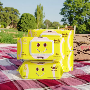 ผ้าเช็ดทำความสะอาดแบบเปียกสำหรับเด็กทารกผ้าเช็ดทำความสะอาดปราศจากแอลกอฮอล์พร้อมดอกคาโมไมล์จากว่านหางจระเข้มีตัวอย่างออนไลน์จำนวนมากเป็นมิตรกับสิ่งแวดล้อม - Product Image 3