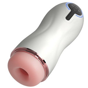 Vollautomatischer Saug-Masturbator für Männer Elektrischer Handfreier Stroker-<span class=keywords><strong>Cup</strong></span> Männer-Sexspielzeug Penis-Masturbator mit Saugnapf - Product Image 2