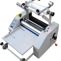 Machine à plastifier à froid entièrement automatique STAR PRINT anti-roulement avec rouleaux en acier, modèle 599, format A3/A4/A5/A6, pour bureau
