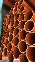 PVC d'usine, Schedule 40 # Tuyaux de Conduits Colorés Tendance 15mm-168mm Anti-UV Usage Industriel Électrique