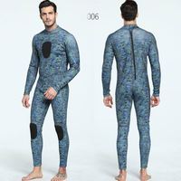 En stock, offre spéciale, prix bas, en promotion, combinaison de plongée intégrale 3 mm pour femmes et hommes, camouflage, pour la natation, le surf, la plongée libre, la pêche sous-marine