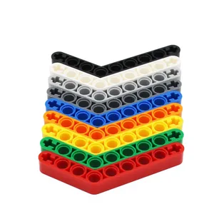 1 kg/ensembles 6629 (1x9) 4x6, trou épais incurvé Technic MOC pièces pièces en plastique bricolage blocs de construction modèle briques accessoires