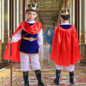 Disfraz de Príncipe para Niños, Conjunto de Disfraz de Príncipe Real, Rey, Película de Televisión, Aladdin, Fiesta de Halloween, Cosplay, Ropa para Niños - Product Image 2