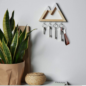 Manufacturer supplies leather keychains, modern minimalist car pendants, car <b>key</b> wrist straps. - Product Image 4
