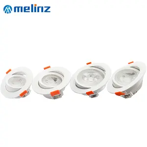 Melinz Aangepaste Helderste Downing Licht Ronde Vierkante Wit Licht Spot 3W 5W 7W 9W Spotlight Led