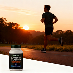 Dismok <span class=keywords><strong>Glucosamine</strong></span> Sulfate Chondroitin Sulfate Kapsul Meningkatkan Kepadatan Tulang Mendukung Kesehatan Sendi Dewasa 120 Kapsul/Botol - Product Image 3