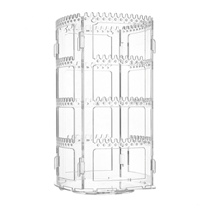 Tùy chỉnh xoay trong suốt <span class=keywords><strong>Acrylic</strong></span> Vòng cổ Showcase <span class=keywords><strong>Acrylic</strong></span> trang sức hiển thị đứng - Product Image 6