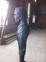 Statue de voyageur moderne en bronze MALTON avec technique de moulage de conception célèbre