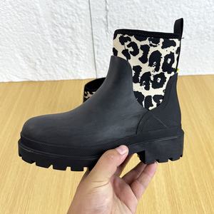 Bottes de pluie imperméables en néoprène pour femmes YL3592, bottes de pêche en eau salée pour le jardinage, la navigation de plaisance et le camping - Product Image 2