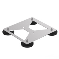 Edelstahl Magnetische Dachhalterung ST60 Starlink Mini Halterung Silberfarben 4 66mm Magnete Robust Langlebig für Auto Wohnmobil SUV