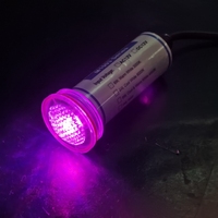 Lampe de piscine professionnelle OEM/ODM 1,5 pouce RGBW sans niche, LED submersible IP68, remplacement GloBrite, plusieurs designs de lentilles