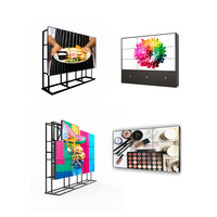 Software de empalme gratuito Pantalla de bisel estrecho de 0,88 a 3,5mm 3D 1080P Full HD Pared de video LCD de 55 pulgadas