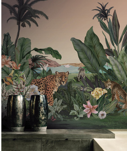 Mural de Pared de Bosque Moderno, Árbol, <span class=keywords><strong>Paisajes</strong></span> Naturales Grandes, Decoración de Pared, Papel Tapiz No Tejido para Dormitorio, Baño, Sala de Estar - Product Image 2
