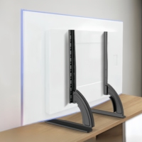 Support de table universel pour écran plasma VESA 600x500mm, support de bureau pour téléviseur LCD, support mural pour moniteur incurvé 36"-75", projecteur 4k