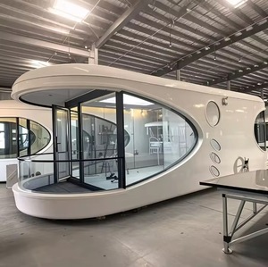 <span class=keywords><strong>Vente</strong></span> directe usine – <span class=keywords><strong>Maison</strong></span> conteneur capsule spatiale en acier, moderne, luxueuse et créative, portable, écologique, pour hôtel de vacances ou villa - Product Image 3