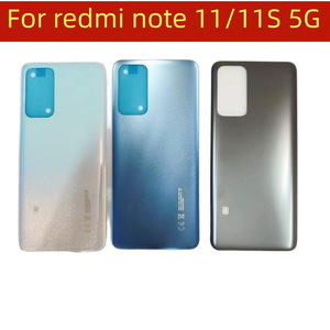 Para <span class=keywords><strong>Xiaomi</strong></span> Redmi Note 11 4G 5G cubierta de batería carcasa trasera Panel de puerta Original nuevo para Redmi Note <span class=keywords><strong>11S</strong></span> reemplazo de cubierta trasera - Product Image 2