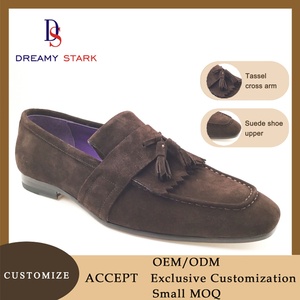 Zapatos de Terciopelo y Cuero Sin Cordones, Estilo Casual de Negocios, Logotipo Personalizable, Suaves y Cómodos, Transpirables, Nuevo Estilo 2025 - Product Image 2
