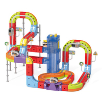 Popular Set de Tren Magnético DIY de 176 Piezas, Bloques de Construcción de Vías, Juguete Educativo de Ciencia y Construcción para Niños