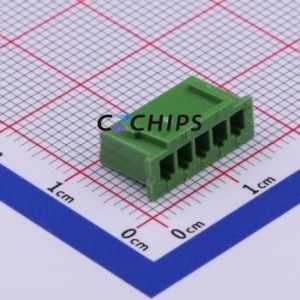 XHP-5-M Housing (Wire-to-Board / Wire-to-Wire) P=2.5mm Connector 1x5P 2.5mm XH 1 - Product Image 1