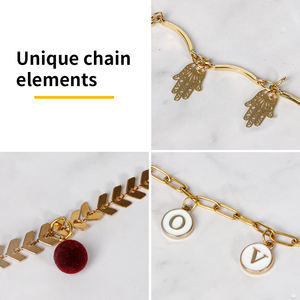 Porte-clés en or pour femmes, 1 pièce, lanière mobile élégante, feuilles, palmier, chaîne de télé<span class=keywords><strong>phone</strong></span> portable, pour dames - Product Image 4