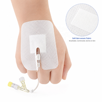 Pansement de fixation IV stérile auto-adhésif de qualité médicale en non-tissé certifié CE ISO pour canules IV, fabriqué par un OEM, Ozone