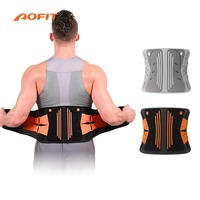 Ceinture de soutien lombaire personnalisable, respirante, à double pressurisation, confortable et réglable pour soulager les douleurs du bas du dos