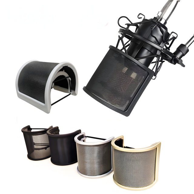 U-WS Mic Pop Filter Spray Windscreen Mesh for Broadcast Record Microphones Popular Recording Accessories Microphone Filter