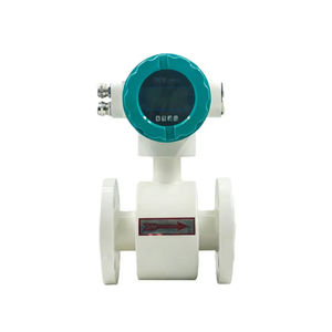China Fabriek Prijs Elektromagnetische Flow Meter Met Rubber/Ptfe Voering En Roestvrij Staal Elektrode - Product Image 1