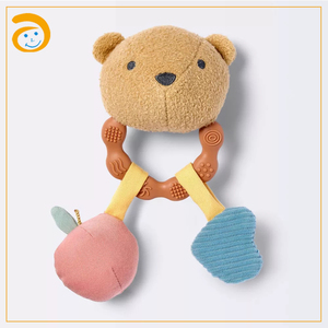Giocattolo da appendere al passeggino per neonati, mobile da culla con farfalle, fiori, uccelli, animali di peluche, sonagli sensoriali, attività per neonati, all'ingrosso - Product Image 5