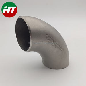 Codo de acero ASME A403 Mss Sp 43 Sch 160 con superficie pulida de extremo de trozo de alta presión - Product Image 3