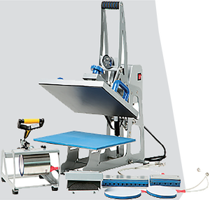 Clamshell <b>Heat</b> Press Eastsign <b>Heat</b> Press Manual Clamshess Press CM 5IN1 - Product Image 1