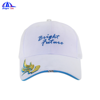 Gorra de Béisbol Deportiva Vintage Personalizada con Luces LED, Bordado 3D, 6 Paneles, Malla de Mezclilla Transpirable, Personalizada para Promociones/Fiestas/Aire Libre