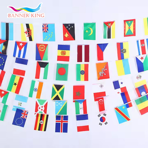 Tùy chỉnh lễ kỷ niệm lễ hội trang trí chuỗi cờ giá thấp Polyester pennants Bunting cờ - Product Image 1