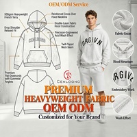 Ensemble de vêtements de luxe Cenloong, sweat-shirt en coton épais pastel avec logo, sweat-shirts et shorts pour hommes, haute qualité