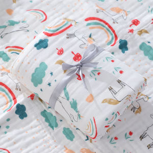Mantas bordadas para bebés, manta de 60Cm, a prueba de agua, para el nombre de los niños, meses, Kantha, rezos, acanalados - Product Image 2