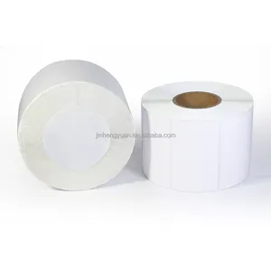 Waterproof Adhesive Paper 101.5mm50.8mm Direct Thermal Barcode Label 4x2 Inch Thermal Custom Printing Shipping Label