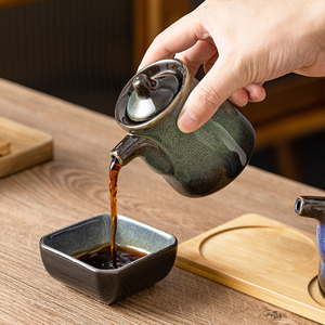 Sứ gia vị jar, gia vị gốm container với nắp muỗng và khay tre, muối đường hạt tiêu gia vị chậu hộp Set của 3 - Product Image 6