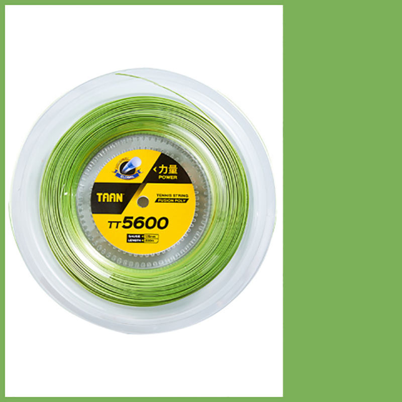 Polyester Tennis Racket String 200m Length TAAN TT5600 Tennis Racket String - 1.15mm Gauge, Durable ...