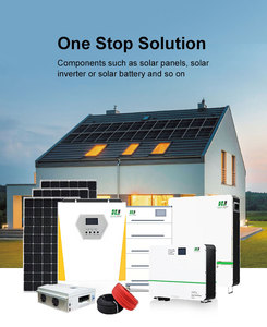 10kw Complete Home <b>Solar</b> <b>Power</b> System <b>Kit</b> Wall-Mounted Hybrid with Battery Stackable AC Output - Product Image 3