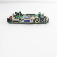Placa Controladora Universal TSUX9 para TV LCD, Actualización de Firmware por USB, Entrada de Señal de Audio BNC VGA AV, Compatible con TV 1920x1080