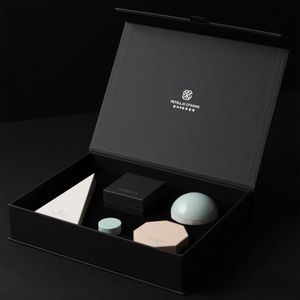 Caja de Embalaje Cosmética Profesional Personalizada de Alta Gama, Caja de Cartón Rígido para Set de Maquillaje, Caja de Regalo para Aceites Esenciales/Perfumes - Product Image 3