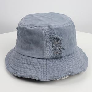 KY été produits seau chapeau personnalisé en détresse cravate teinture lavage <span class=keywords><strong>pêcheur</strong></span> chapeau - Product Image 3